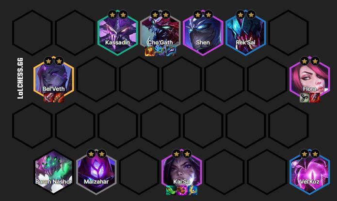 Void comp endgame TFT